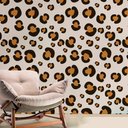 Ver imagem 3 de Papel de Parede - Animal Print - Mod 031 Manchas Marrom-60x300cm