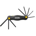 Ver imagem 3 de Jogo Chave Torx T9-t40 Canivete Plástico Cromo Vanádio com 8