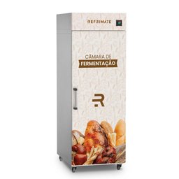 Armário Controle de Fermentação Refrimate 20 Esteiras Inox 220v Cf20ein - 1