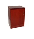 Ver imagem 1 de Gabinete Mogno Bancada Movel Maq. Costura Reta Pretinha 15c.