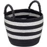 Sawalli Cesta Fibra Preto 3pç - 2