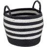 Sawalli Cesta Fibra Preto 3pç - 4