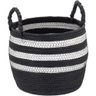 Sawalli Cesta Fibra Preto 3pç - 3