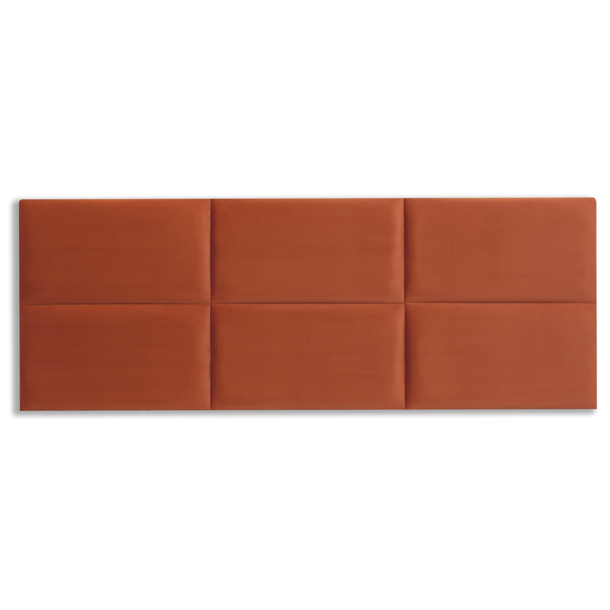 Cabeceira Queen Veludo 162x60 Cama Box Modulada Retangular Terracota - 3