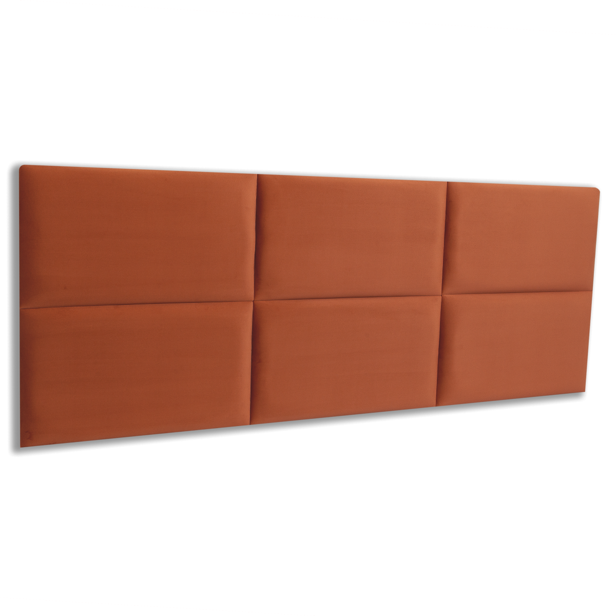 Cabeceira Queen Veludo 162x60 Cama Box Modulada Retangular Terracota