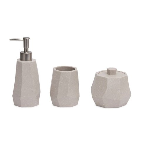 Decoração Kit de Polirresina para Banheiro Mart 21678