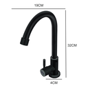 Ver imagem 4 de Torneira para Cozinha Monocomando para Bancada, Lavabo Cromada Fc-41