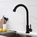 Ver imagem 1 de Torneira para Cozinha Monocomando para Bancada, Lavabo Cromada Fc-41