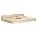 Ver imagem 2 de Lavatório em Porcelanato para Banheiro 60cm para Cuba de Apoio Bege/Travertino Yescasa Blu