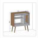 Ver imagem 4 de Aparador 1 Porta Vintage Retrô Café Ii