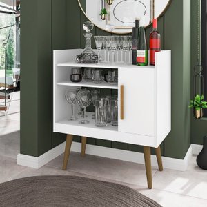 Aparador 1 Porta Vintage Retrô Café Ii 