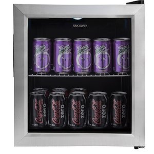 Frigobar 46l Suggar Tampa Vidro - Fb4611ix