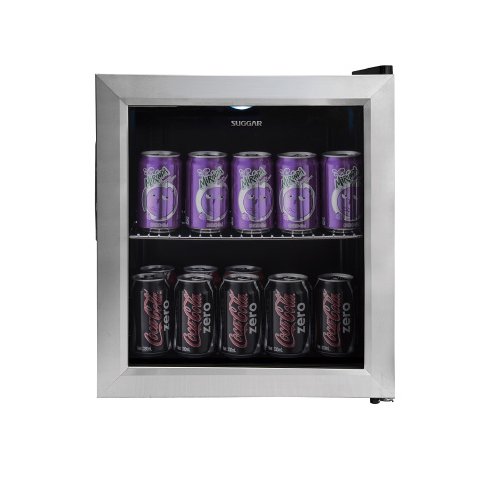Frigobar 46l Suggar Tampa Vidro - Fb4611ix