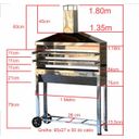 Ver imagem 3 de Churrasqueira Inox Para Espetinho Com 2 Grelhas Inox e Coifa Tamanho 1 Metro 25x180 LOJA DE CHURRASQ