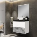 Ver imagem 5 de Lavatório em Porcelanato para Banheiro 80cm para Cuba de Apoio