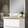 Lavatório em Porcelanato para Banheiro 80cm para Cuba de Apoio - 2