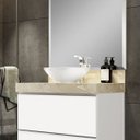 Ver imagem 2 de Lavatório em Porcelanato para Banheiro 80cm para Cuba de Apoio