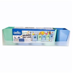 Kit com 5 Porta Objetos Mundo da Lua Azul e Verde - Dello - 3