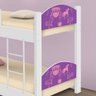 Beliche Mini Cama Carruagem Princesa com 2 Colchões - 2