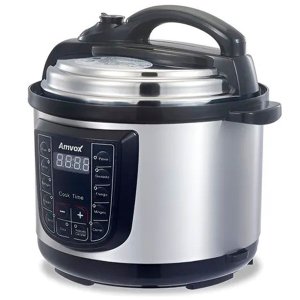 Panela Elétrica Pressão 5 Litros Digital 110v Multifuncional 900w Timer Feijão Sopa Amvox Aps050 127