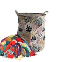 Ver imagem 2 de Cesto Organizador Multiuso para Brinquedos Roupas Suja Dobrável 42ax35d