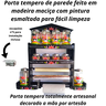 Suporte Papel Toalha Alumínio Plástico Filme Nicho para cozinha - 2