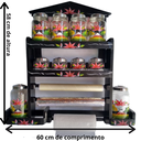 Ver imagem 4 de Suporte Papel Toalha Alumínio Plástico Filme Nicho para cozinha