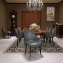 Ver imagem 2 de Cadeira de Jantar Chicago - Cinza Escuro