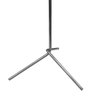 Mesa Lateral Flip com 50cm de Altura e Tampo Coverglass - Vidro Branco - Cromada - 2