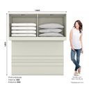 Ver imagem 3 de Ponte Casal Seletto 04 Portas Areia Hp - Henn