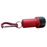 LANTERNA LUMINÁRIA LED MOSQUETÃO CHAVEIRO PESCA PESCARIA CAMPING LUZ DE EMERGÊNCIA 3 MODOS:Vermelho/ - 5