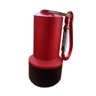 LANTERNA LUMINÁRIA LED MOSQUETÃO CHAVEIRO PESCA PESCARIA CAMPING LUZ DE EMERGÊNCIA 3 MODOS:Vermelho/ - 1