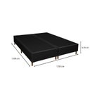 Ver imagem 3 de Base Box Queen com 12 Pés em Madeira