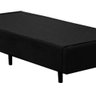 Cama Box Solteiro Suede Loja Xerife Preto 40x88x188 - 2
