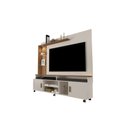Ver imagem 1 de Home Ocean 1.8 Off White/Canela - Carmolar Móveis
