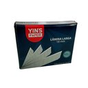 Ver imagem 3 de Kit 100 Pçs Lâmina Para Estilete Grosso Largo 18mm Inox Reposição Refil