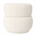 Ver imagem 6 de Poltrona Ninho Fixa Bouclé Off White - Sallar Home