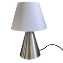 Ver imagem 4 de Abajur Luminaria de Mesa Clássico Elegante Cone Decoração Iluminação Casa Sala, Quarto, Escritório