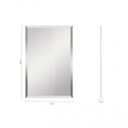 Ver imagem 3 de Espelho para Banheiro 50cm x 80cm Bisotê 