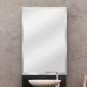 Ver imagem 1 de Espelho para Banheiro 50cm x 80cm Bisotê 