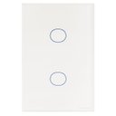 Ver imagem 1 de Interruptor Touch Wi-Fi Smart Tramontina Branco com 2 Canais