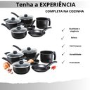 Ver imagem 7 de Jogo de Panelas Antiaderente 6 Peças Preto