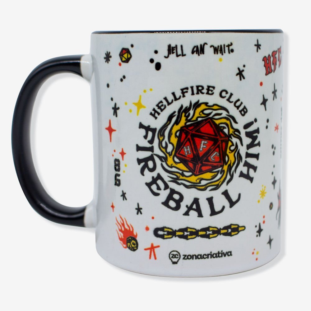 Caneca Pop Hell Fire Club Fireball - Stranger Things - 1