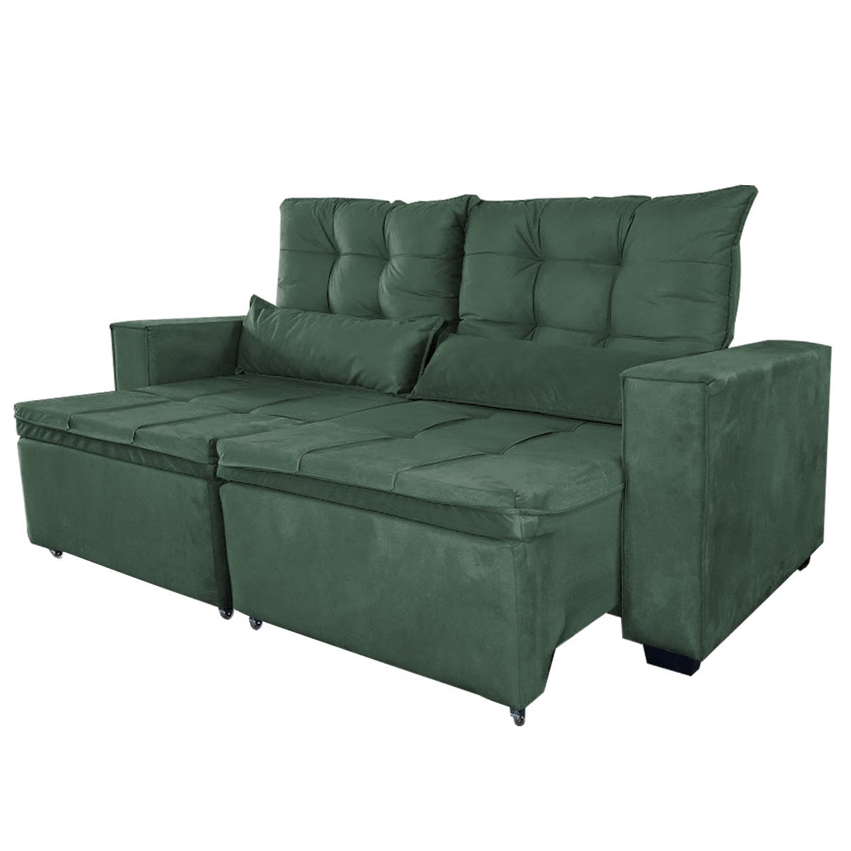 Sofa Retratil e Reclinavel Julia Verde