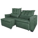 Ver imagem 3 de Sofa Retratil e Reclinavel Julia Verde