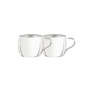 Ver imagem 1 de Conjunto 2 Xícaras para Chá e Capuccino Tramontina 64430790 230ml Inox
