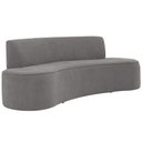 Ver imagem 1 de Sofá 03 Lugares 210cm Mônaco Bouclé Cinza - Nexta Casa