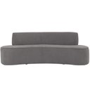 Ver imagem 3 de Sofá 03 Lugares 210cm Mônaco Bouclé Cinza - Nexta Casa