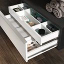 Ver imagem 5 de Gaveteiro para Banheiro Suspenso Max 60cm Yescasa Preto/Grafen/Branco
