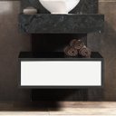 Ver imagem 1 de Gaveteiro para Banheiro Suspenso Max 60cm Yescasa Preto/Grafen/Branco